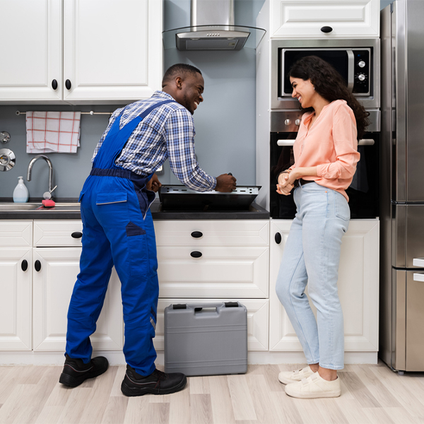 how long does it typically take to complete cooktop repair services in Radford Virginia